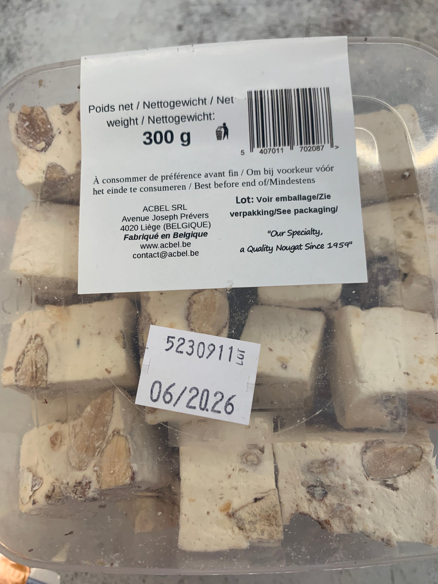 Nougat amande 300g