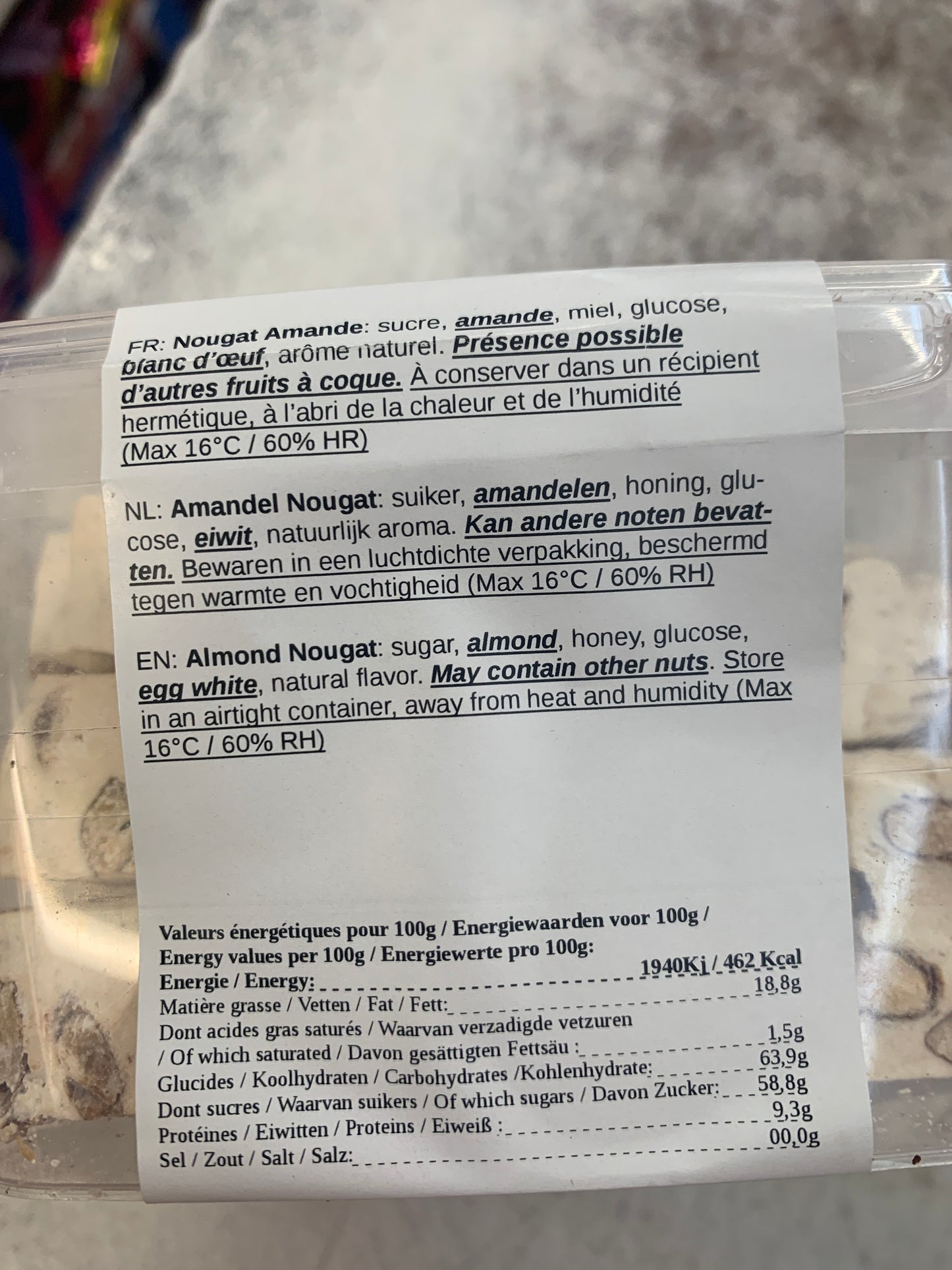 Nougat amande 300g