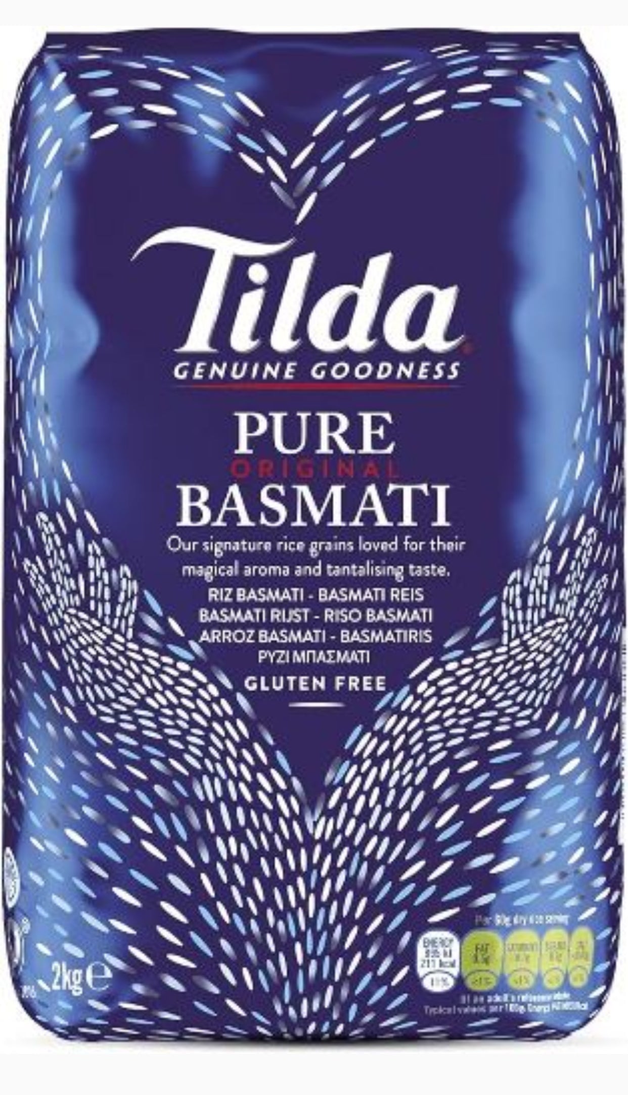 TILDA RIZ BASMATI SANS GLUTEN