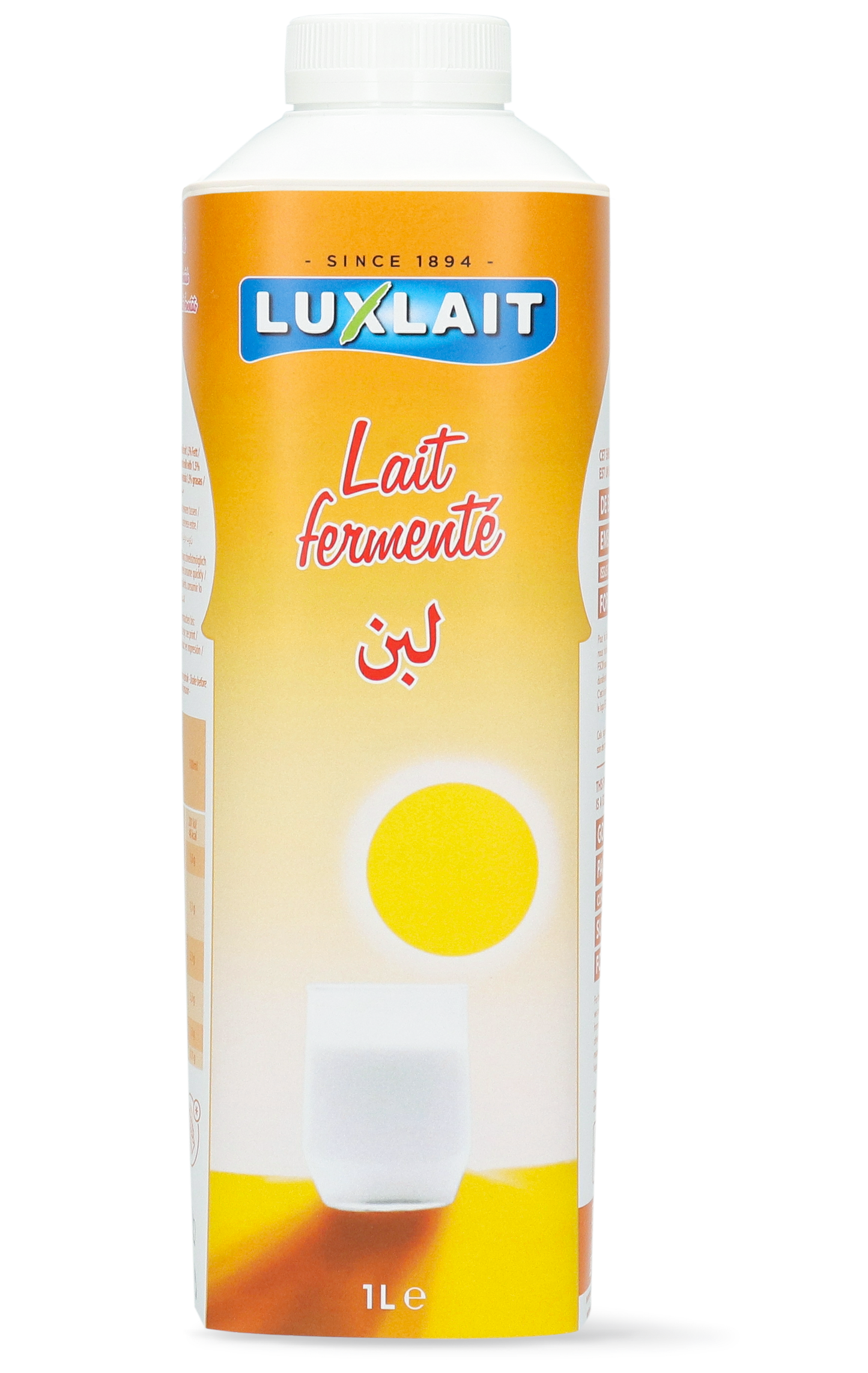 0-LAIT FERMENTE LUXLAIT 1L
