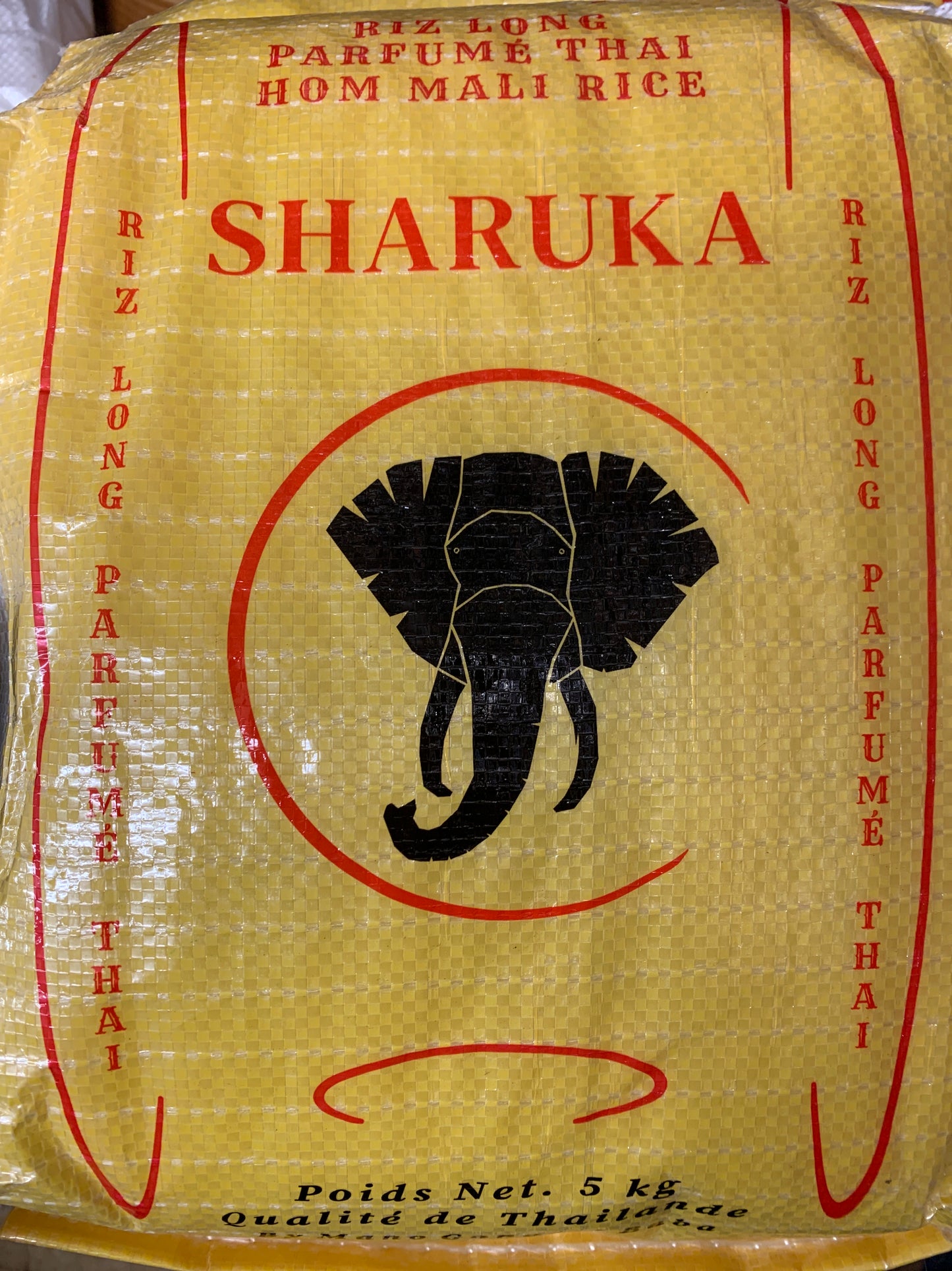 Riz thaï jasmin long parfumé sharuka