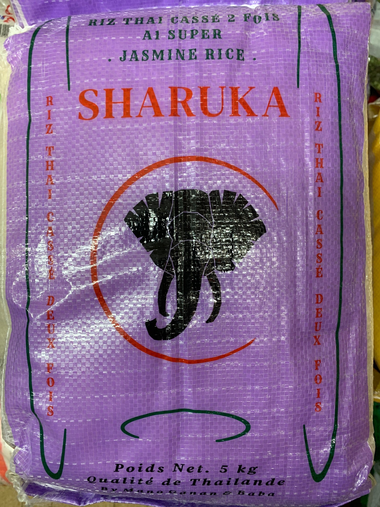 Riz thaï jasmin cassé 2 fois SHARUKA