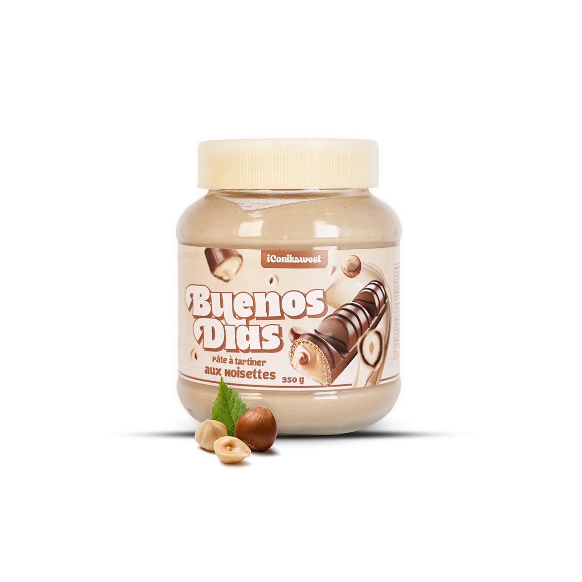 0-Buenos Dias Crème de noisettes grillées 350g