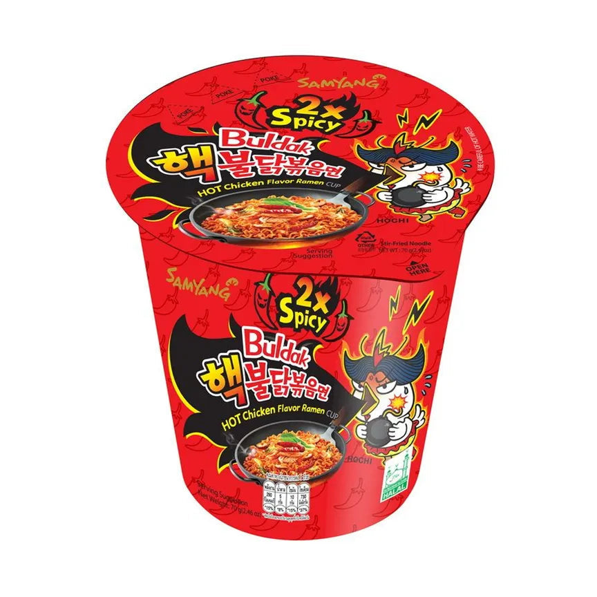11-Buldak Hot Chicken 2x Spicy Flavor Ramen 70g