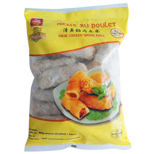 7-NEM POULET HALAL "Foo Seng" 800g (SURGELE )