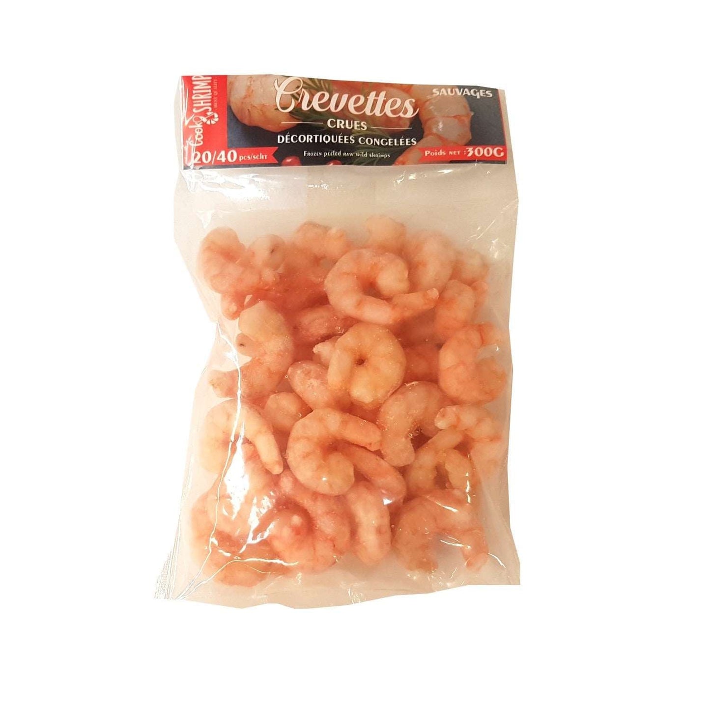 7-CREVETTES DECORTIQUEES 300g