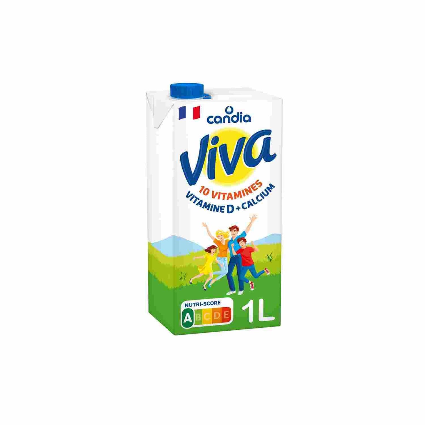 0-LAIT CANDIA VIVA VITAMINE 1L