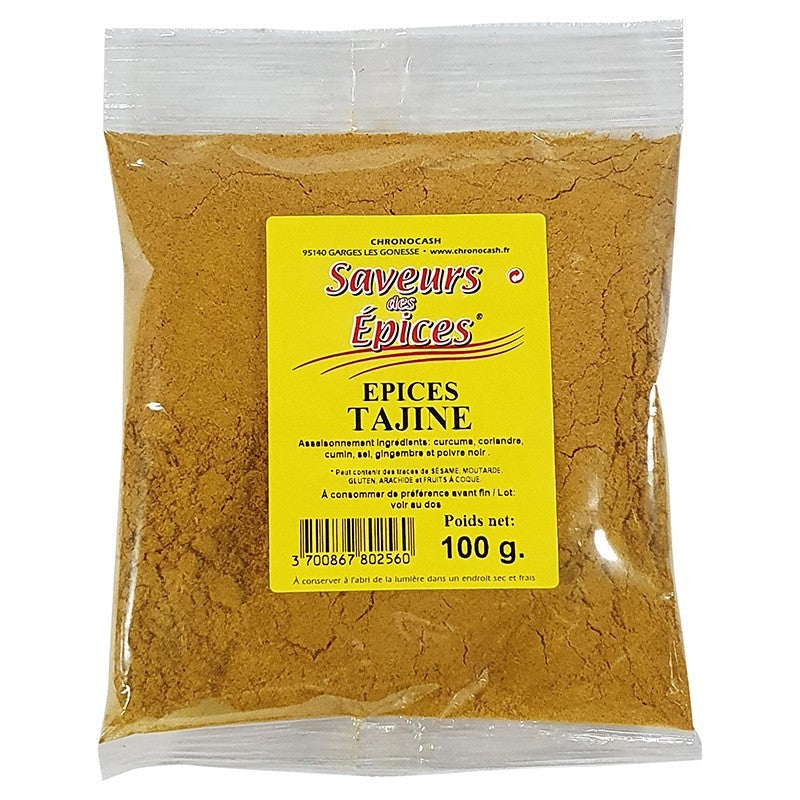 8-Epices tajine - 100g -