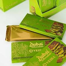 0-Veira Dubai Chocolate Display 100g