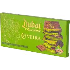 0-Veira Dubai Chocolate Display 100g