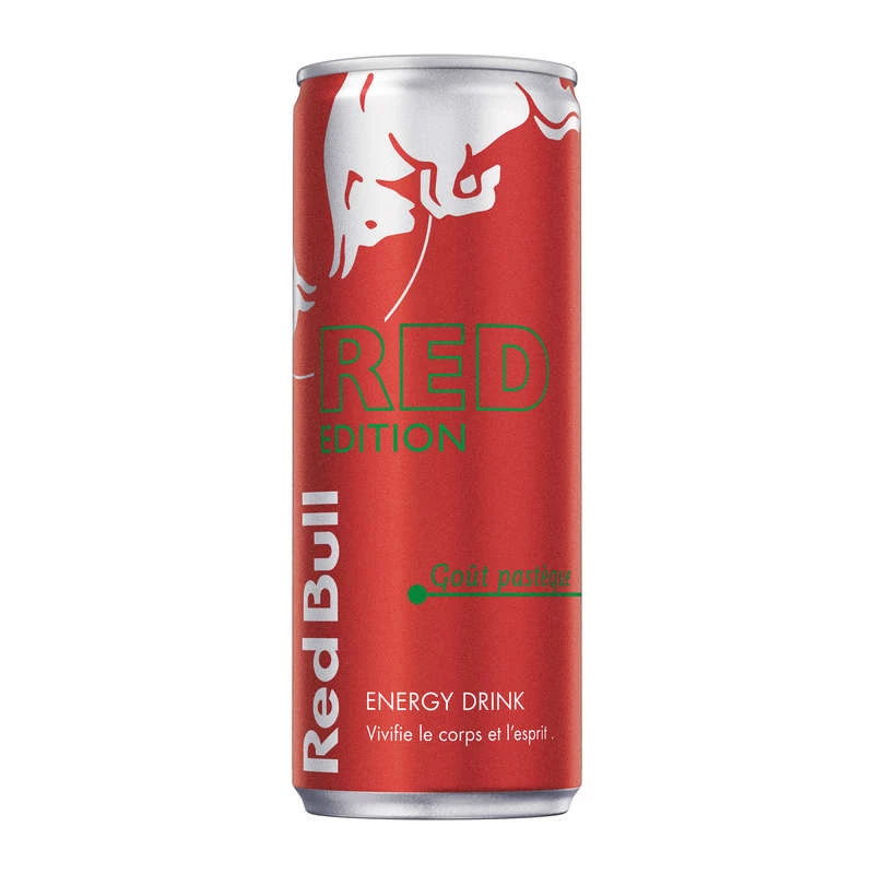 RED BULL Boisson énergisante goût pastèque 25cl -