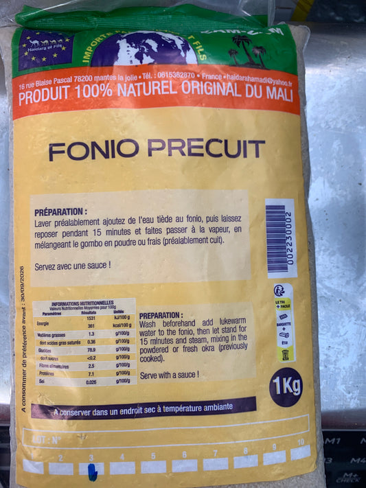 Grains de Fonio (grains de mil) 1kg
