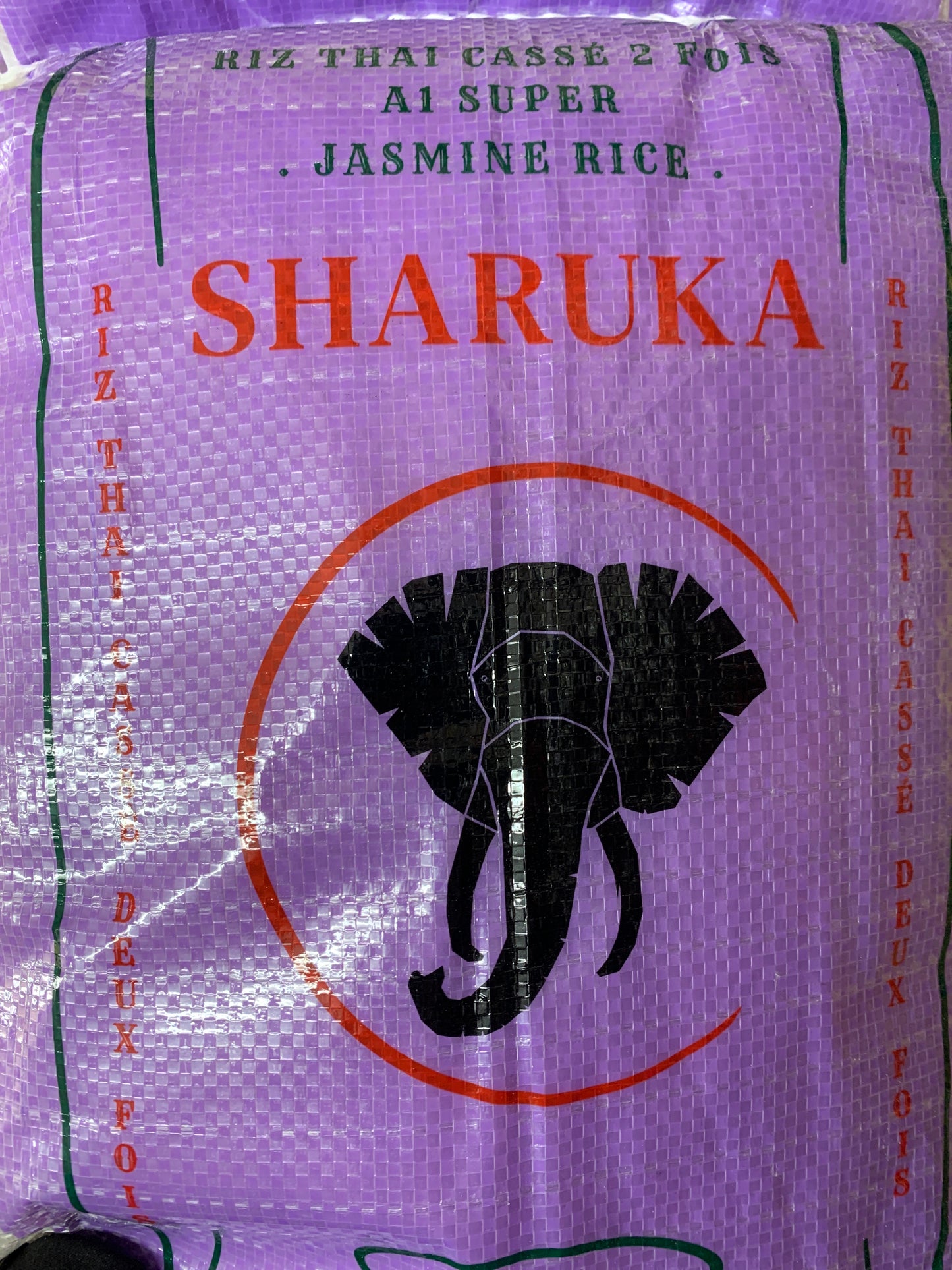 Riz thaï jasmin cassé 2 fois  SHARUKA