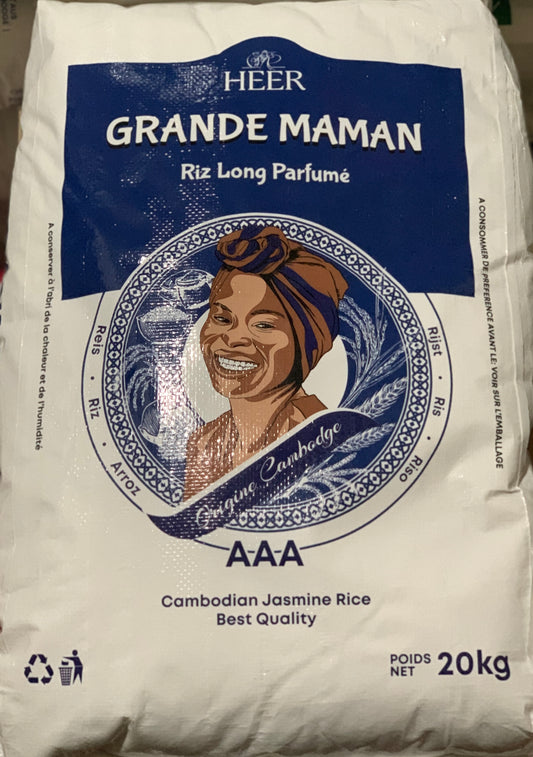 HEER - GRANDE MAMAN JASMINE RICE (FRAGRANT LONG-GRAIN RICE)