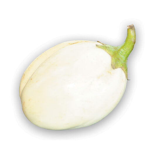 3-AUBERGINE BLANCHE
