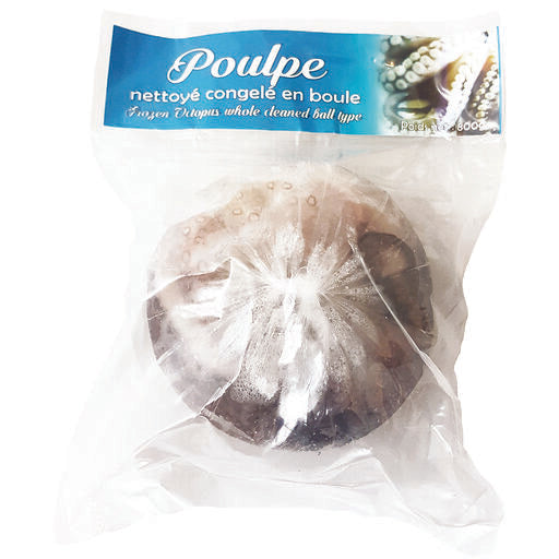 7-POULPE S/BEC S/YEUX 800 GR (SURGELE )