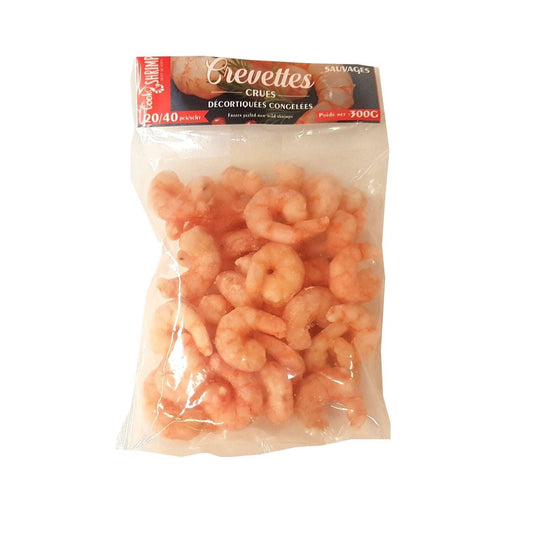 7-CREVETTES DECORTIQUEES 300g