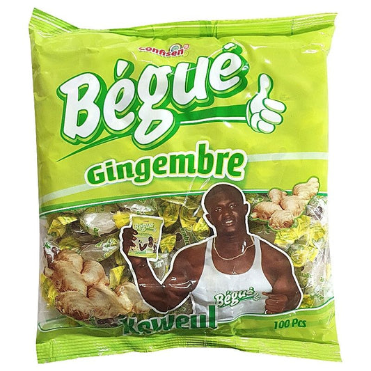 3-Bonbon gingembre - BEGUE - 100pcs