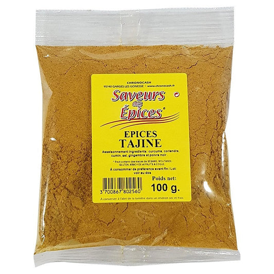 8-Epices tajine - 100g -