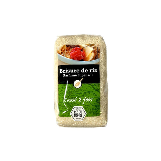 RIZ CAMBODGE PERLE D'ASIE CASSE 2 FOIS 1KG