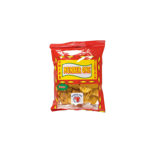 NUMBER ONE CHIPS PLANTAINS SUCREES 85G