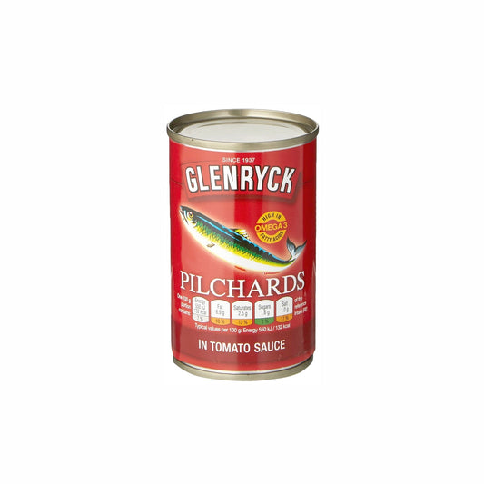 GLENRYCK PILCHARD A LA SAUCE TOMATE 400G