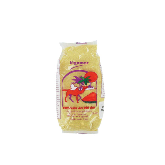 SEMOULE DE BLE DUR MOYENNE LEGUMOR 1 KG