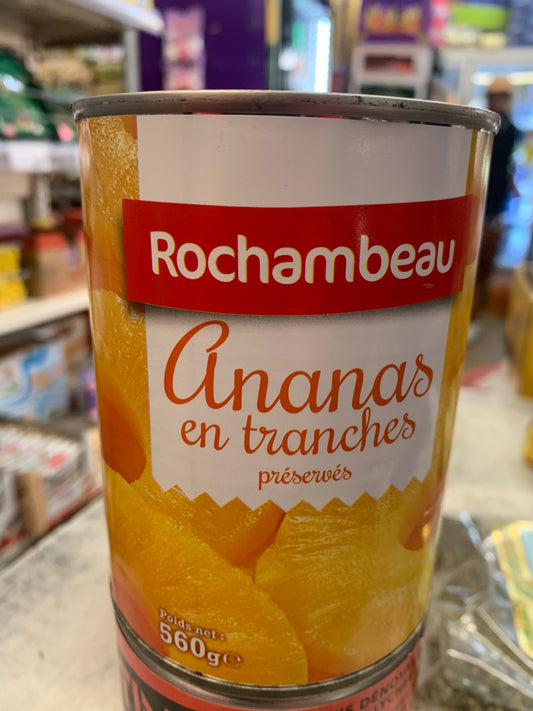 Ananas en tranches 560g