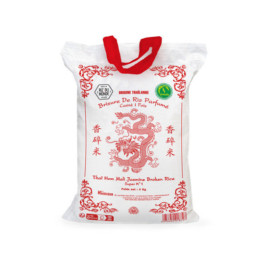 Riz thai Hom Mali Brisure Cassé 1 Fois 5 kg Riz Du Monde