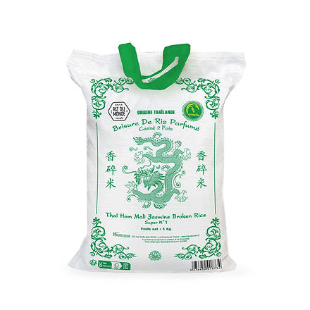 Riz thai Hom Mali Brisure Cassé 2 Fois 5 kg Riz Du Monde