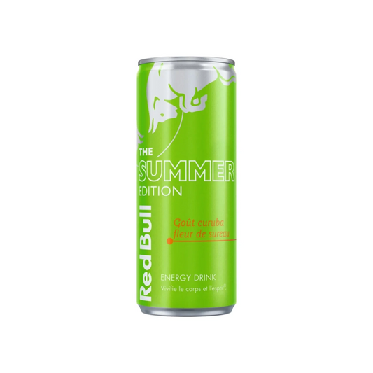 RED BULL Boisson Curuba-fleur De Sureau Summer Edition Limitée 25cl