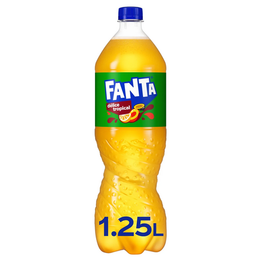 FANTA Soda saveur fruits exotiques 1,25L