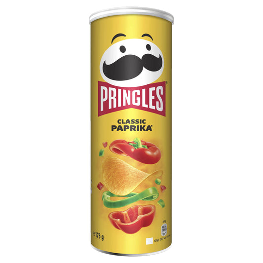 PRINGLES Chips Paprika Boite 175g