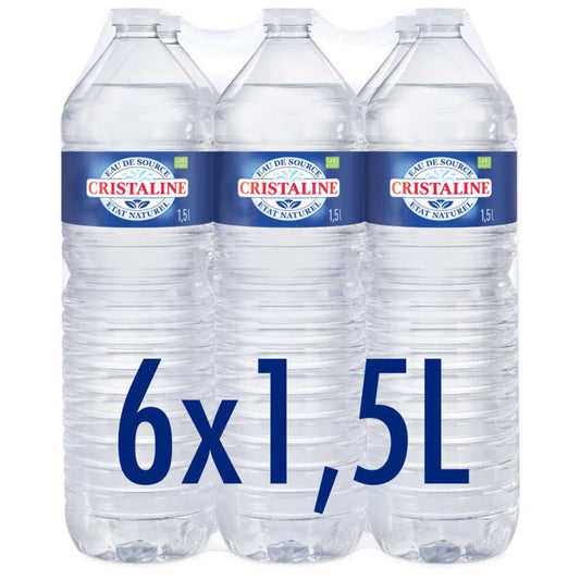 Eau De Source 6x1,5L Cristaline