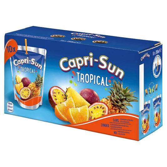 Boisson aux fruits Tropical 10x20cl - CAPRI-SUN