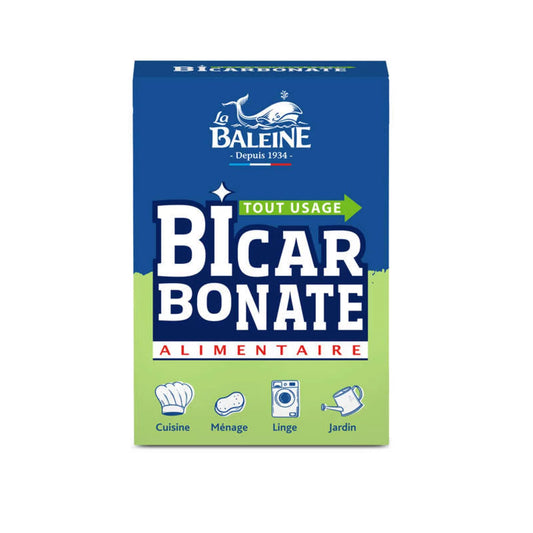 Bicarbonate alimentaire étui carton 800g La Baleine