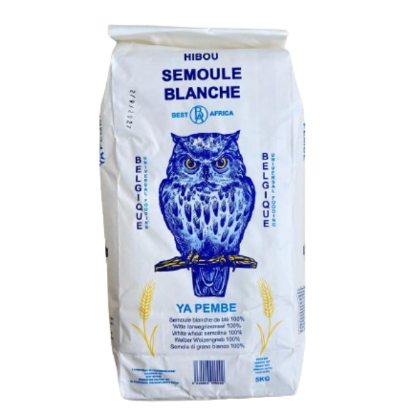 Semoule blanche ya pembe hibou 5kg