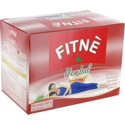 THE Fitne Herbal 37,5G paquet rouge