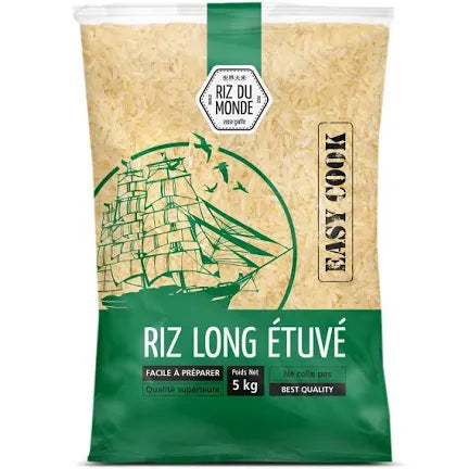 Riz ÉTUVE INDICA JAUNE