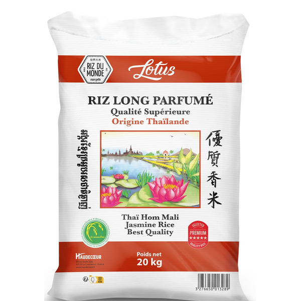 Riz Parfumé Thailande Lotus (Riz du Monde)