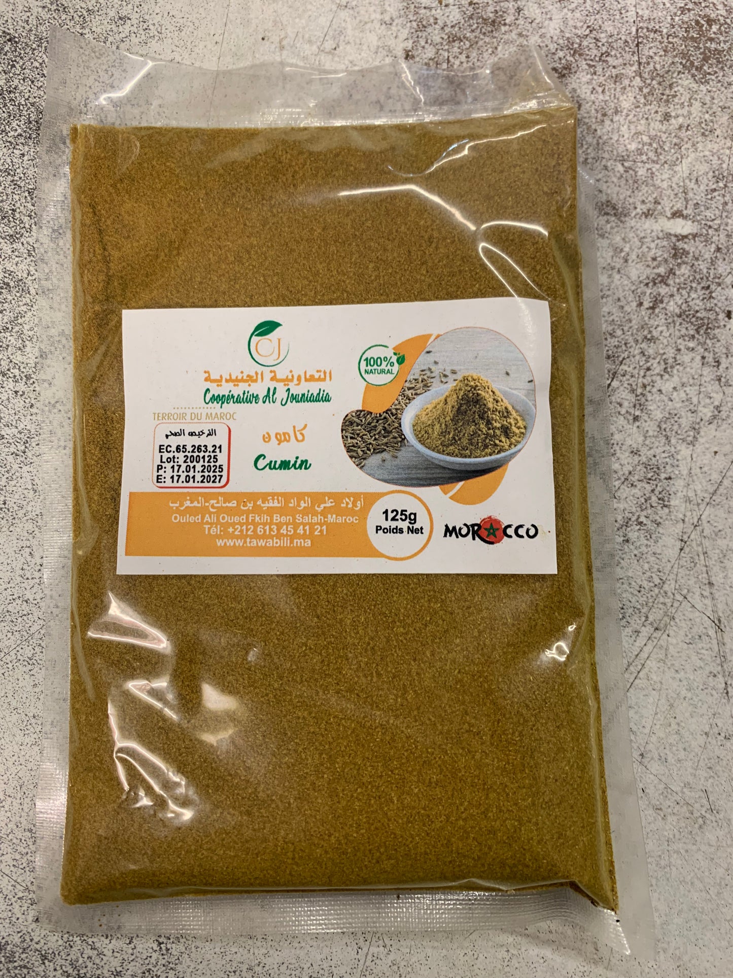 0-Les épices de maroc 125g
